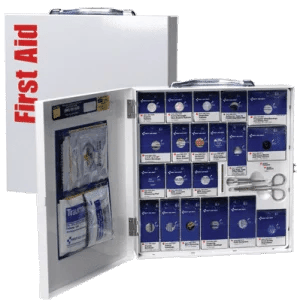 Large Metal SmartCompliance First Aid Cabinet