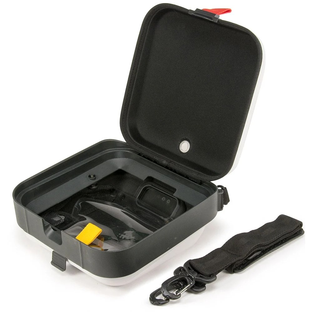 CR2-Case-open Physio-Control LIFEPAK® CR2 Semi-Rigid Carry Case 3 | CPR1