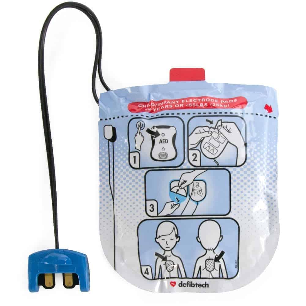 Defibtech View Pediatric Pads | CPR1