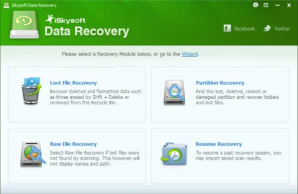 ISkysoft Data Recovery Serial Key