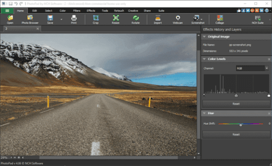 NCH PhotoPad Image Editor Pro Registration Code