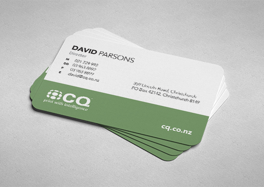 Business Card Printing Christchurch Digital Print Cq Nz