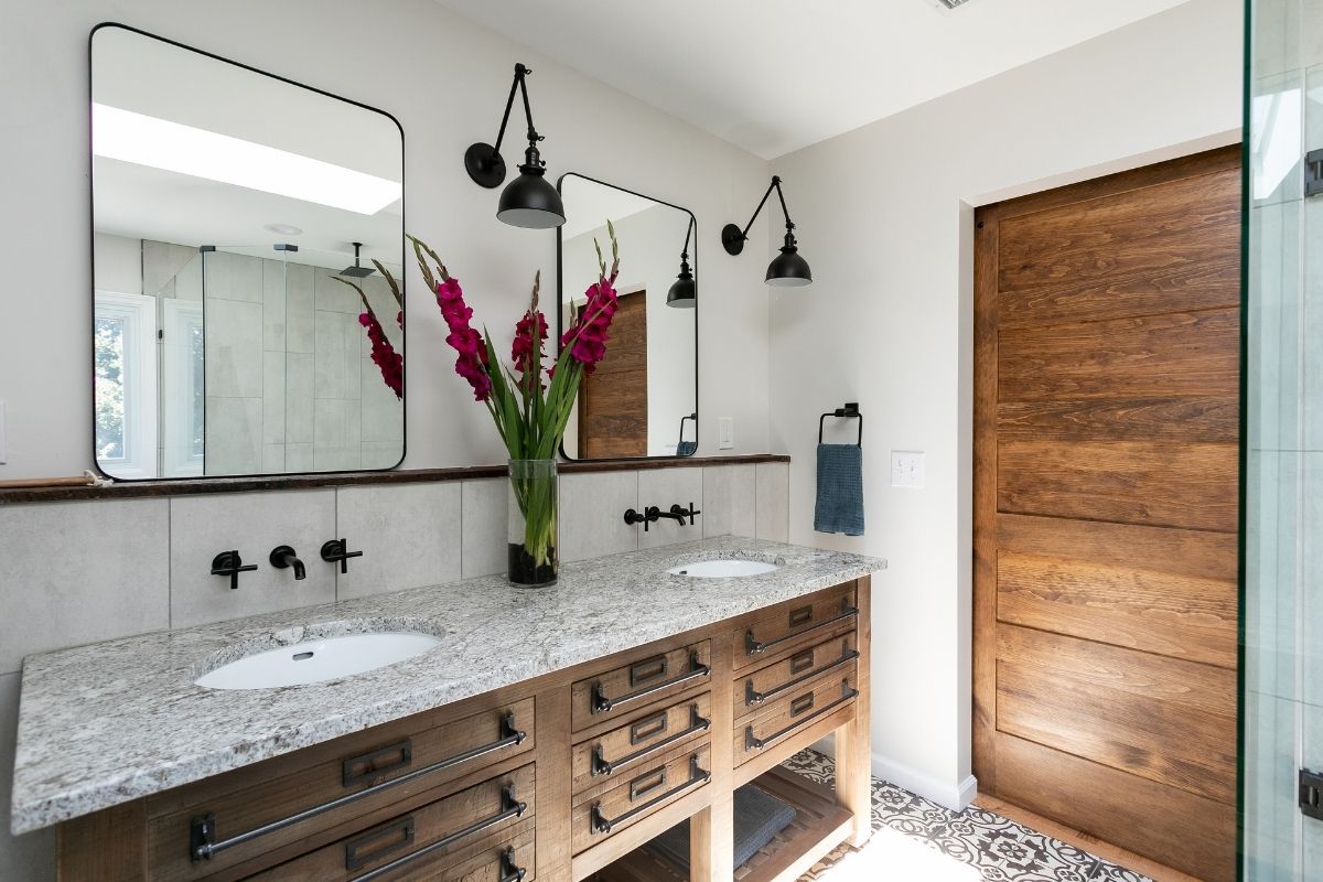 Farmhouse Bathroom Transformation - Chapel Hill, NC