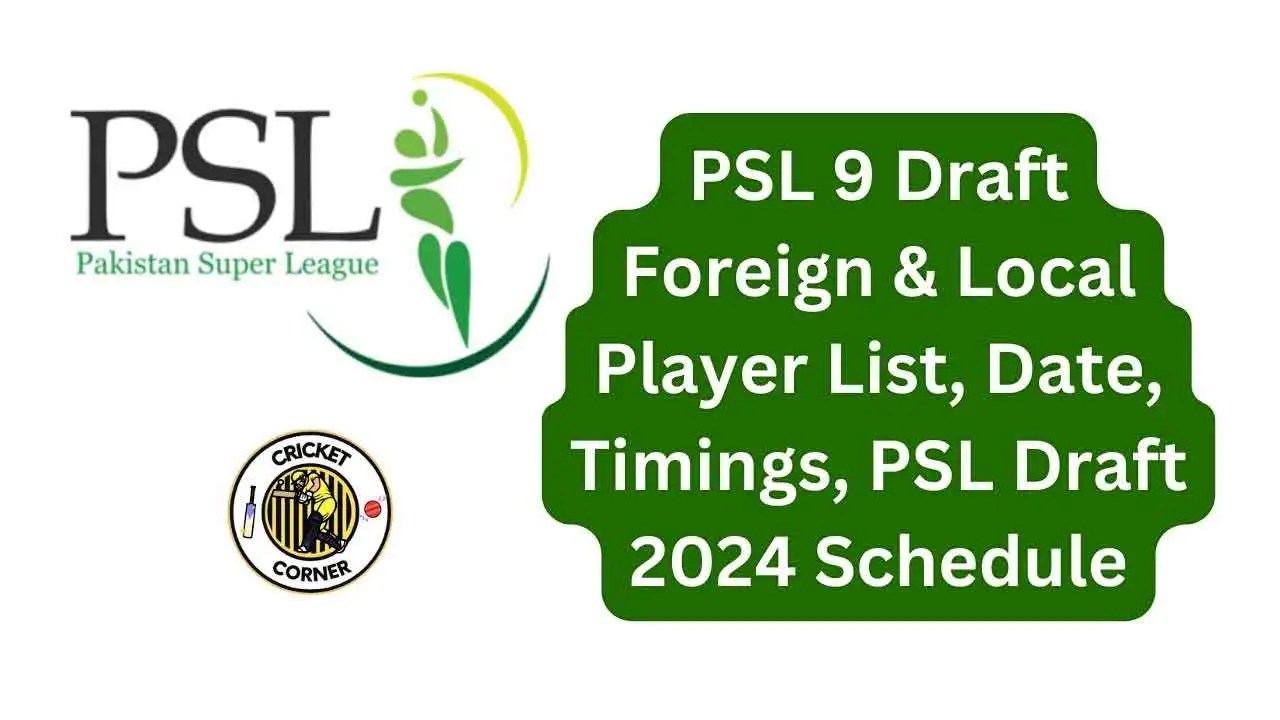 PSL 9 Draft: Crafting Cricket’s Symphony – A Symphony of Stars and Strategies PSL 9 Draft: Crafting Cricket’s Symphony – A Symphony of Stars and Strategies