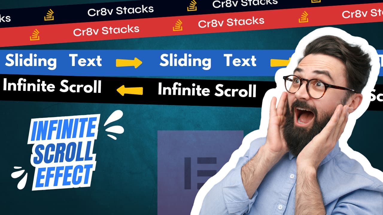 How to Create Infinite Scrolling TextMarquee with Elementor (No Plugin)