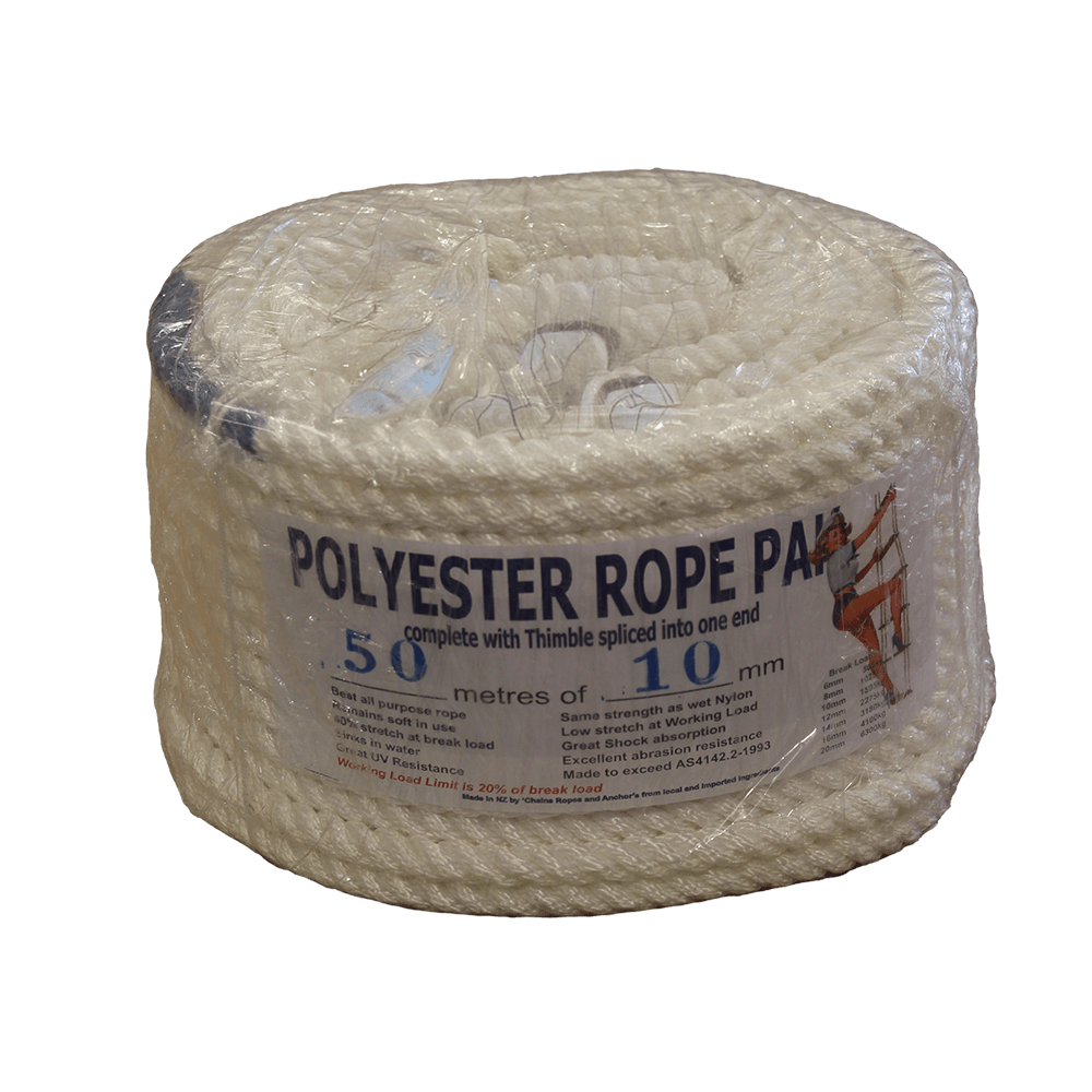 3 Strand Polyester Rope/Anchor Pack