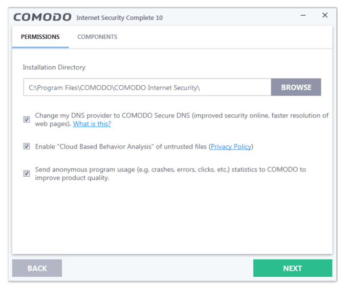 Comodo Internet Security Uninstall Tool