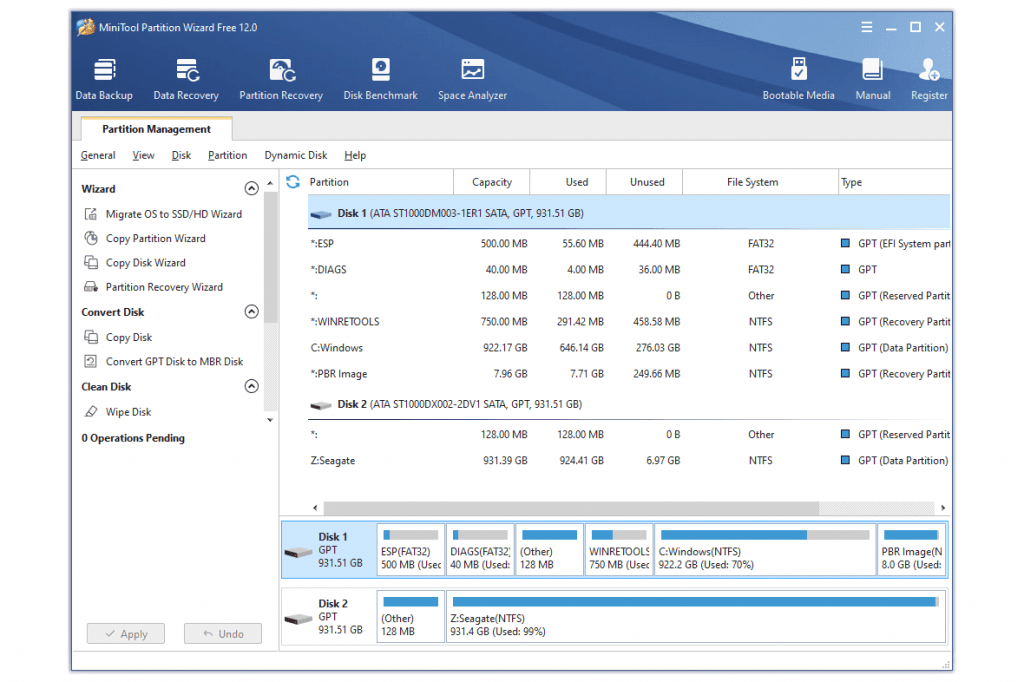 Minitool partition wizard v12.6 (all editions) + fix