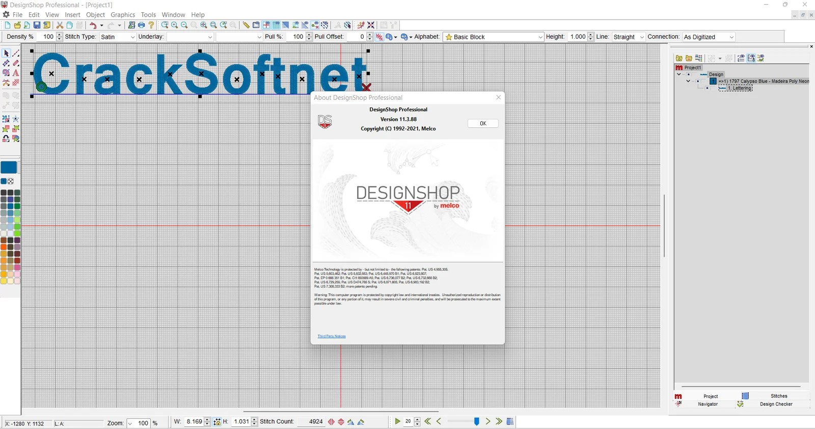 Melco DesignShop 11.3.88 FUll Version [Crack]