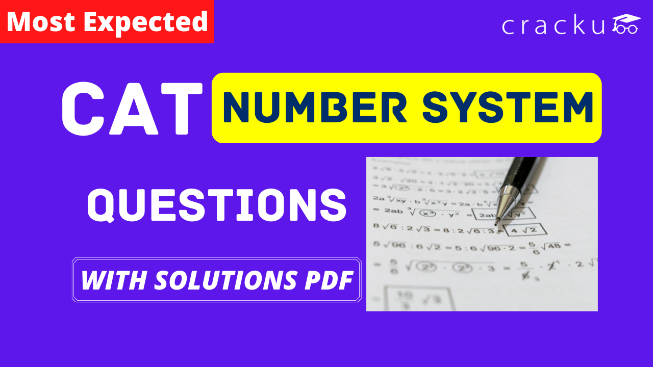 Number system questions for cat [download pdf]