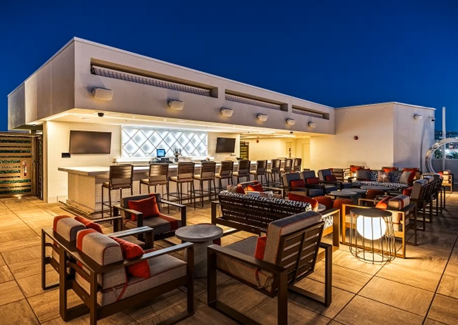 Rooftop Commercial Awnings