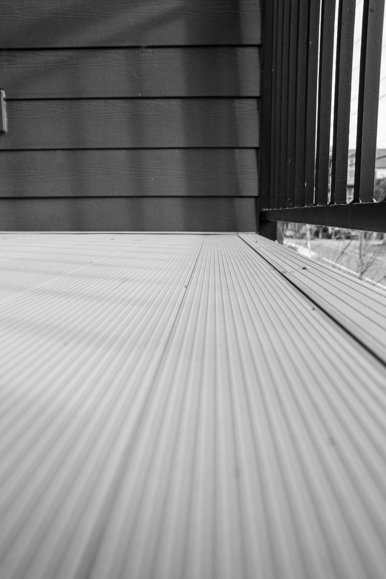 Aluminum decking showing waterproof and gapless features ready to be All Decked Out.