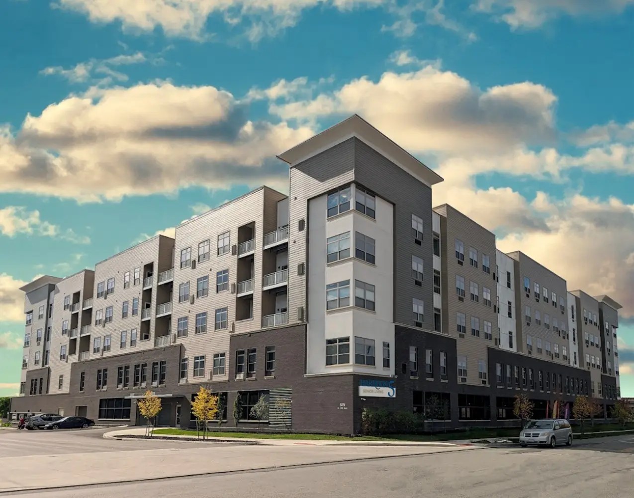 Waterproof Decking on Balconies of Senior Living Community