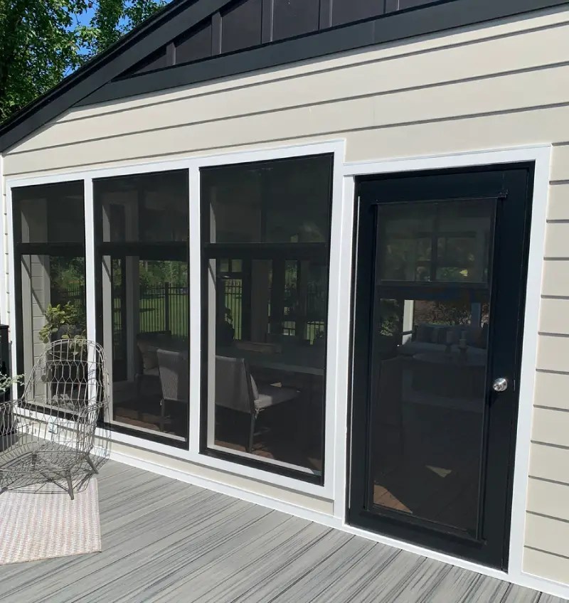 stacking windows for porches