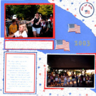 Independence Day Layout