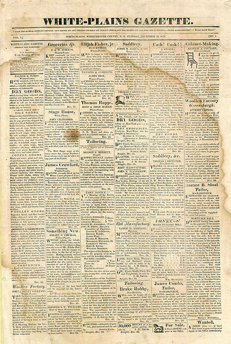 Use Newspaper Clippings and kids art in your Scrapbooks