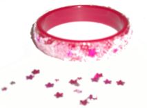 Bling Bling Plastic Bangle