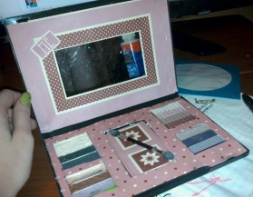 DVD Case Makeup Palette