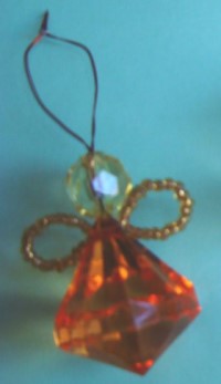 Tree Ornament – Crystal Angel