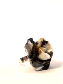 Ring – Fabric Rosette