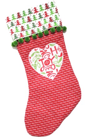 Make Your Own Stocking Using Appliqué