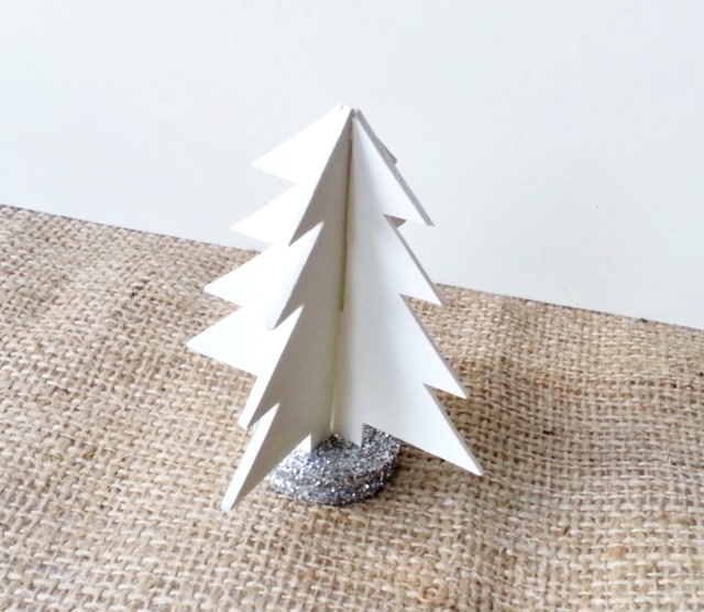 Simpale & Easy Christmas Tree Styrofoam Christmas Tree Craft