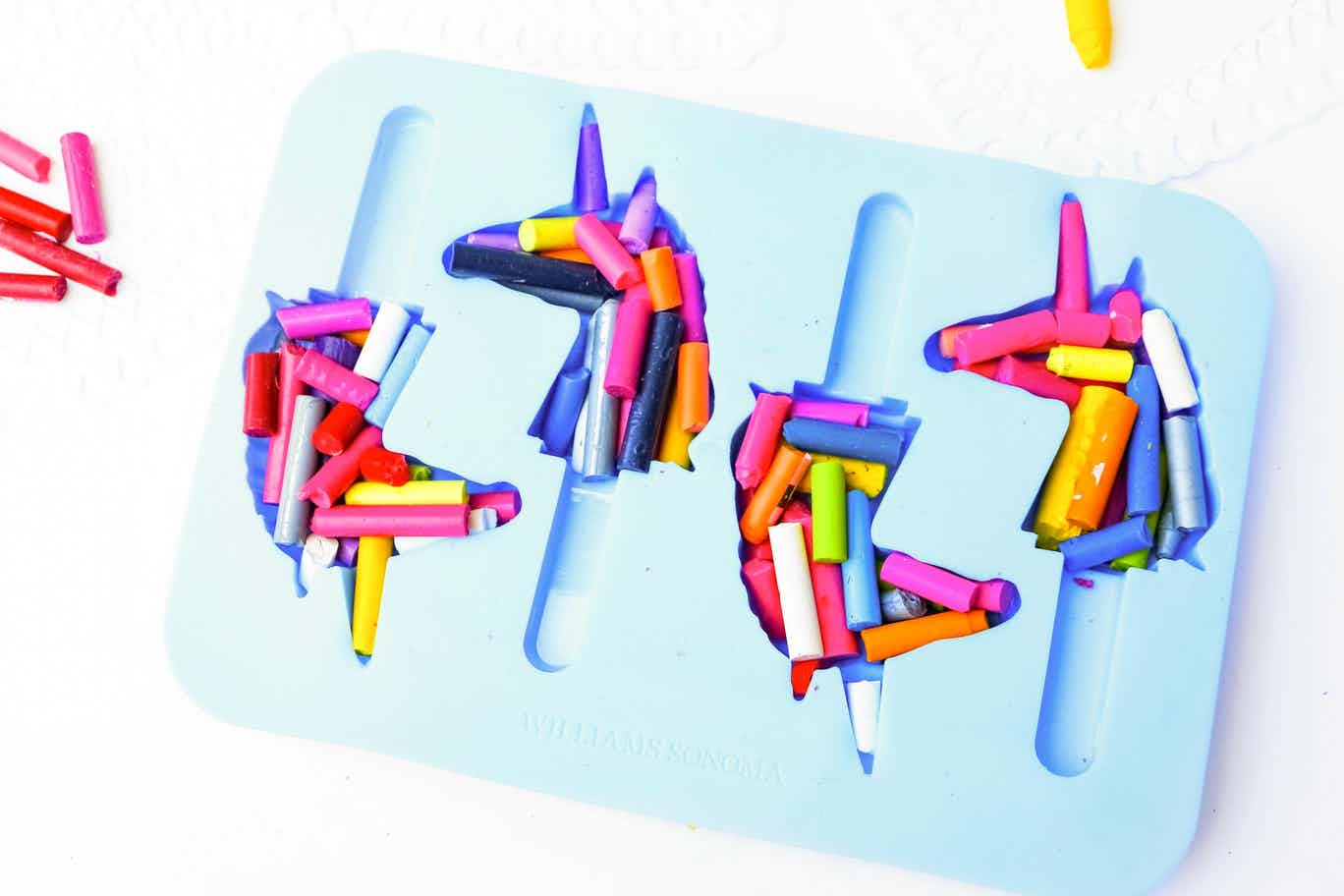 DIY Unicorn Crayons —