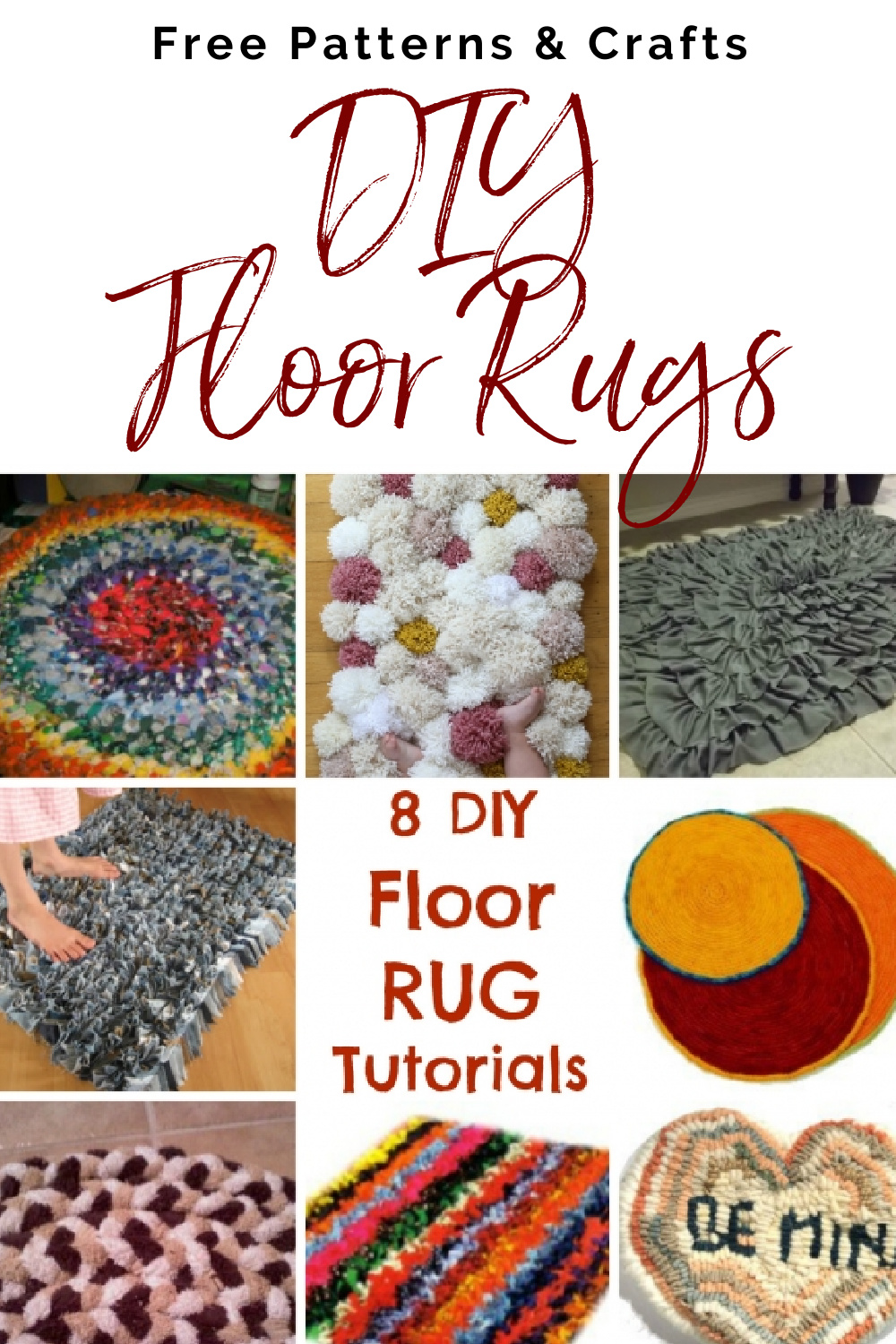 8 DIY Floor Rug Tutorials —