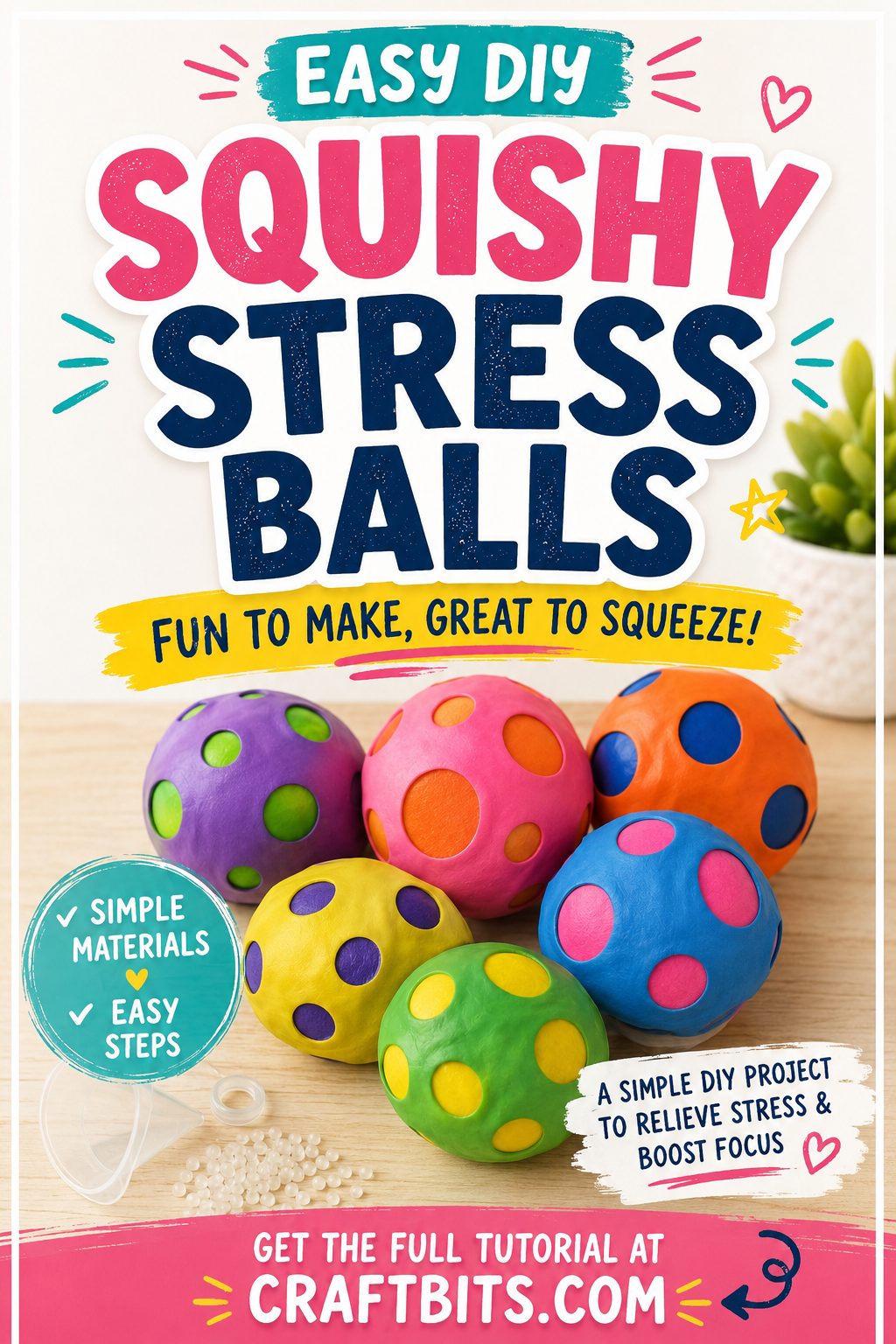 Easy DIY Squishy Stress Balls With Balloons and Birdseed