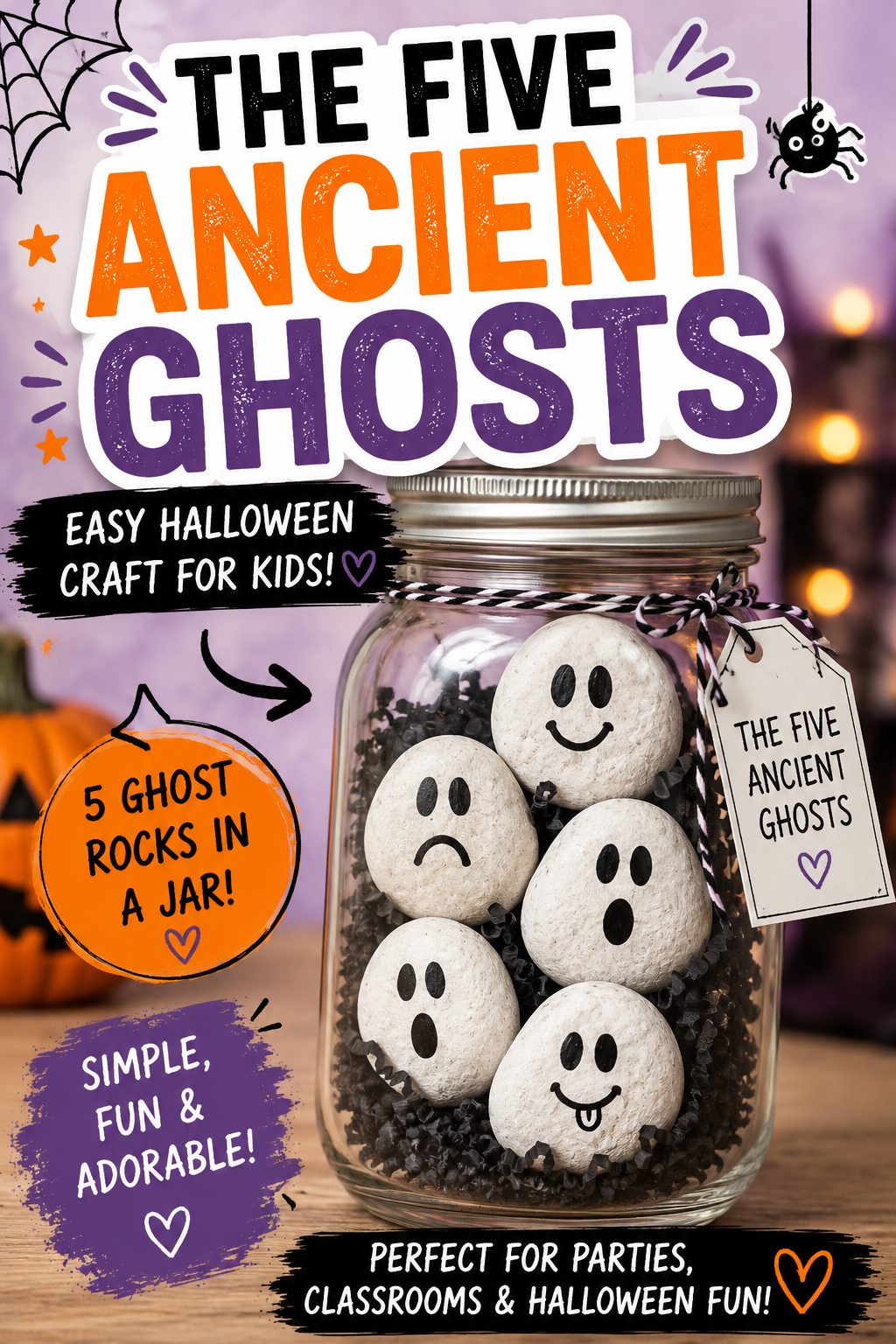 Halloween Craft: The Five Ancient Ghosts