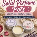 DIY Solid Perfume Recipe With Beeswax and Shea Butter