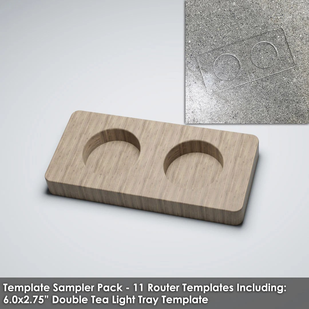 Router Templates 11 Pack Woodworking Project Acrylic Templates