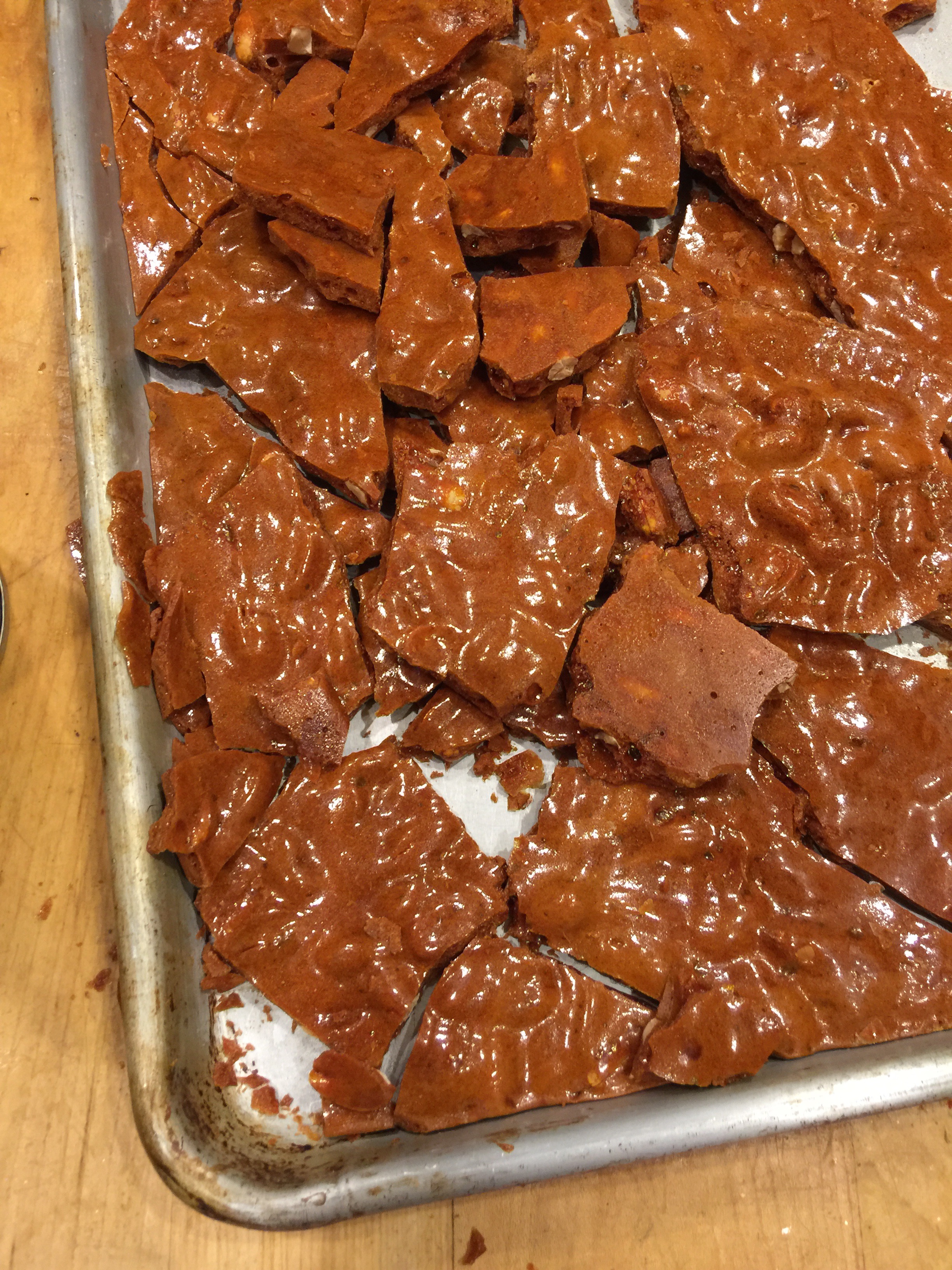 brittle.