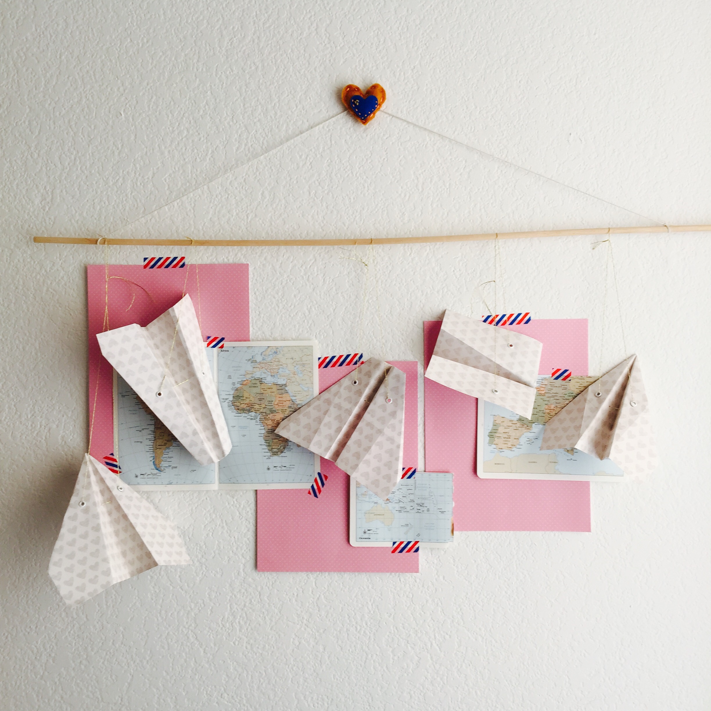 paper airplanes.