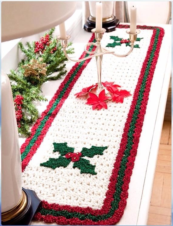 In this roundup, you will find a selection of free Christmas table runners for your holiday party curated by Crafting Happiness.