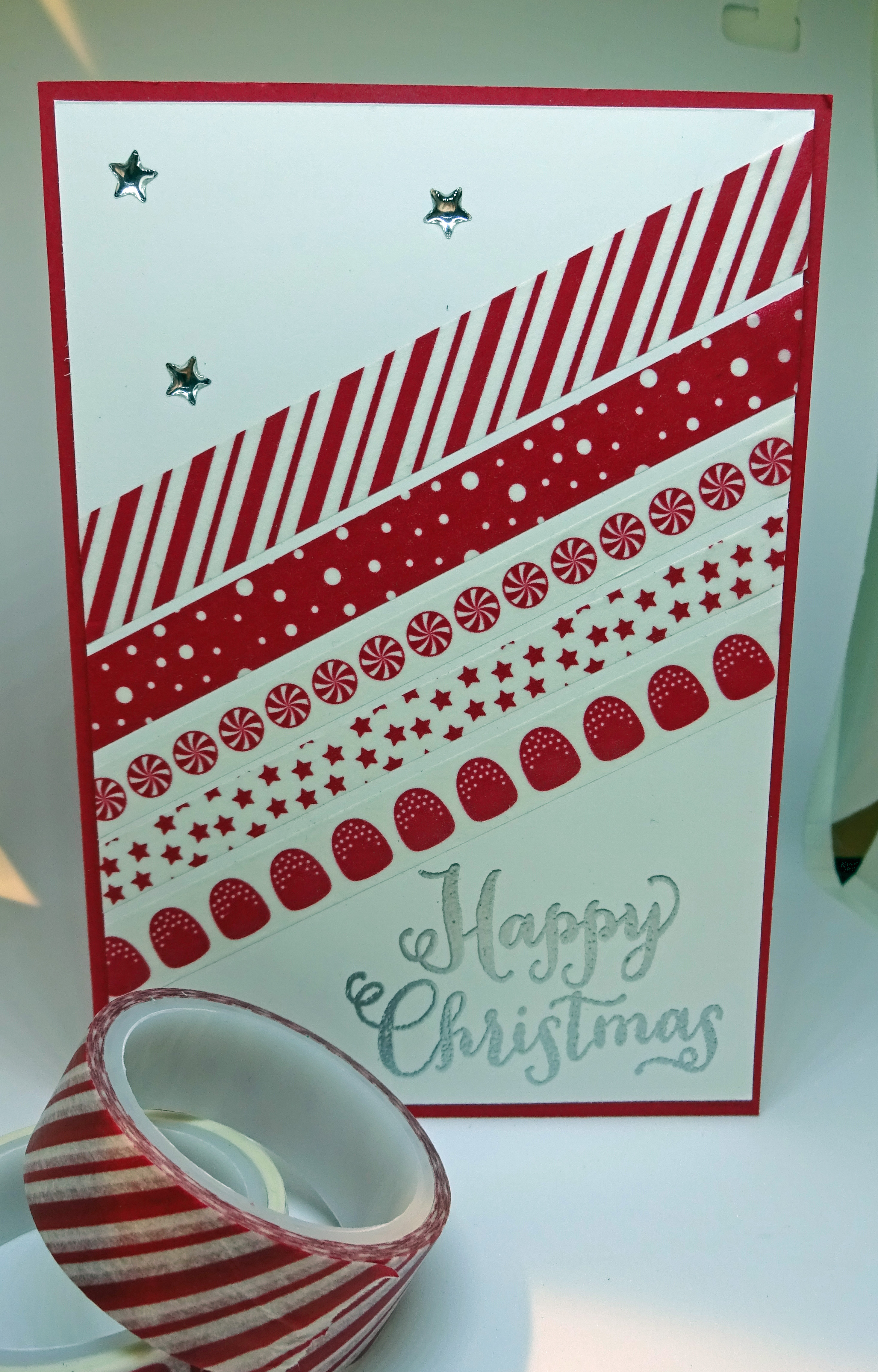 Christmas Washi Tape roll Scrapbook DIY craft Paper Sticky Adhesive