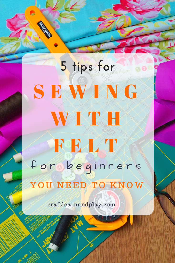 sewing felt together