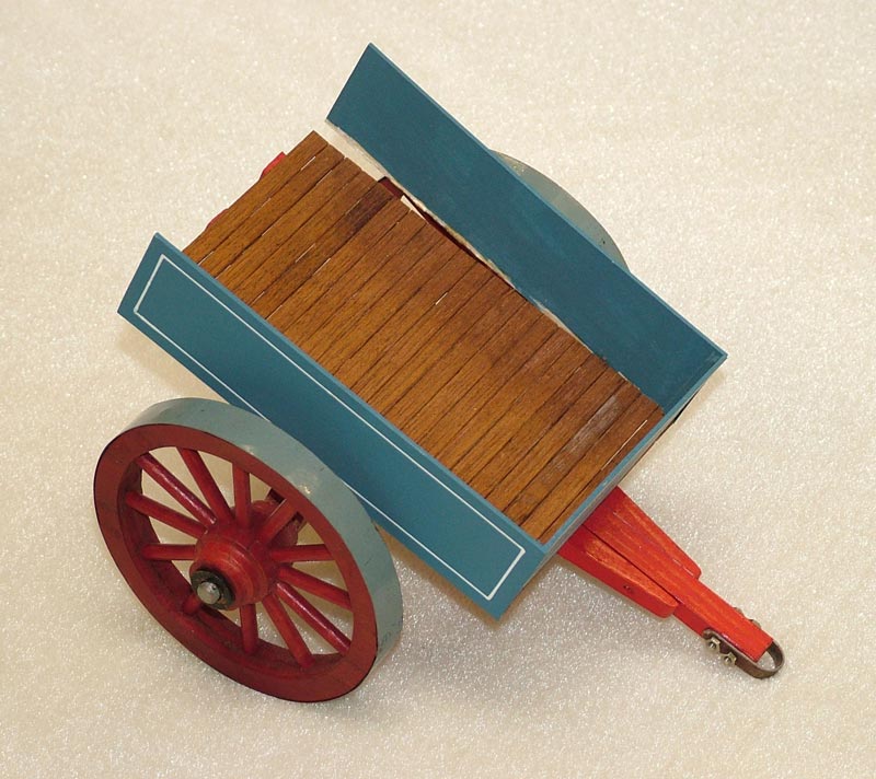 Scale model wagon