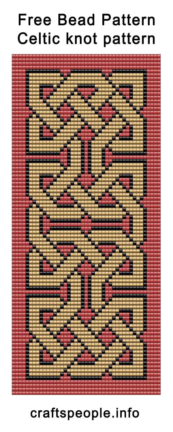 Please remember these designs are intended to inspire your beading, and are primarily for personal. Bead Pattern Celtic Knot Pdf Craftspeople