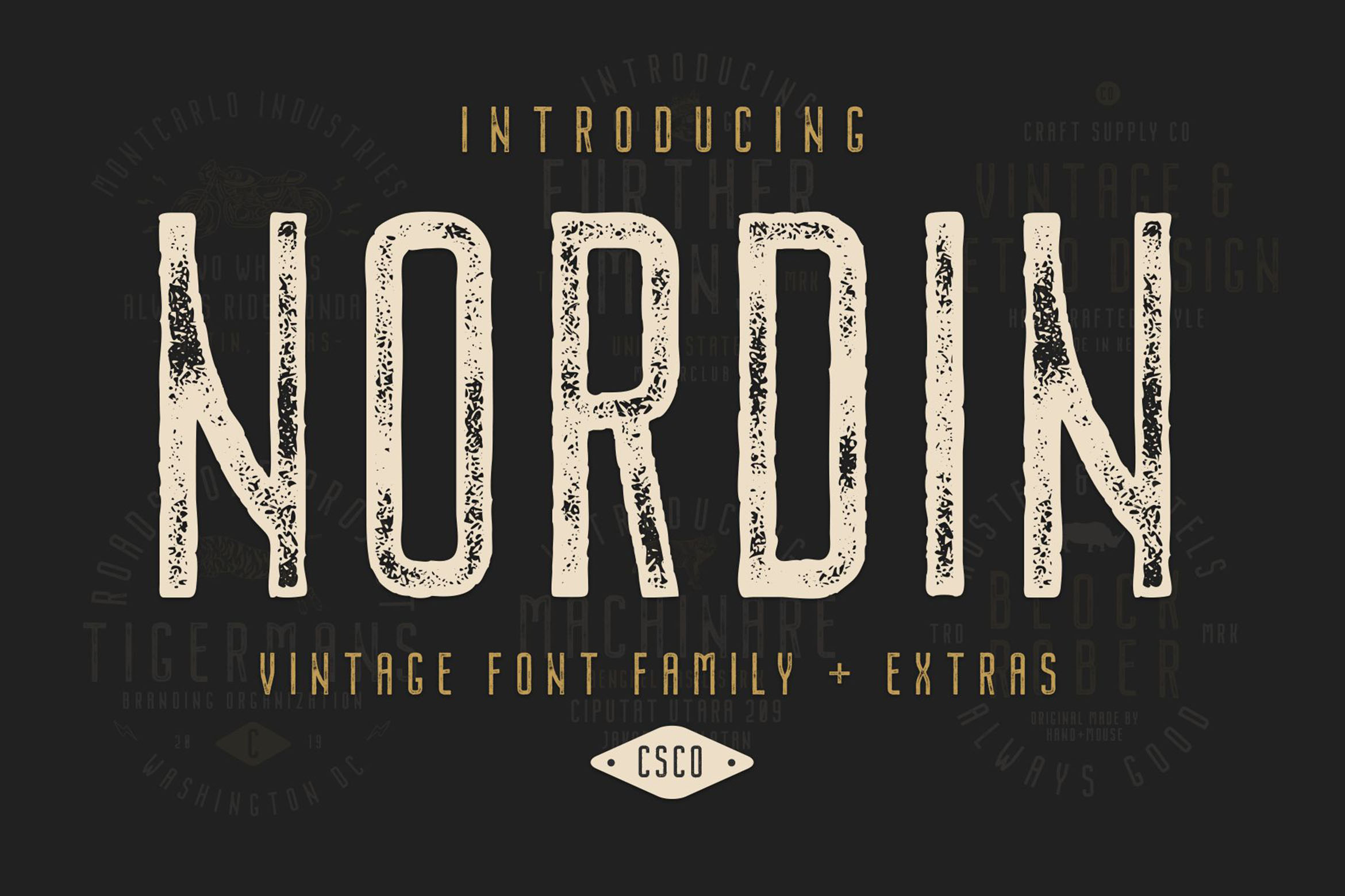 The Vintage Sans Serif Font Bundle