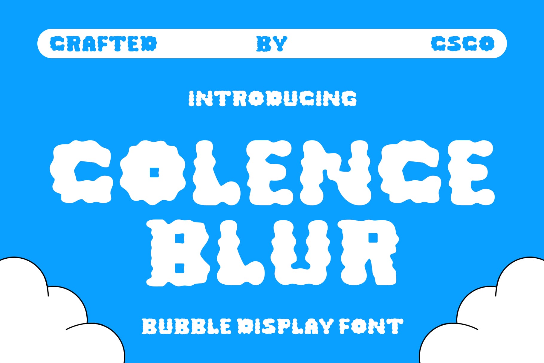 Peacy - Psychedelic Font