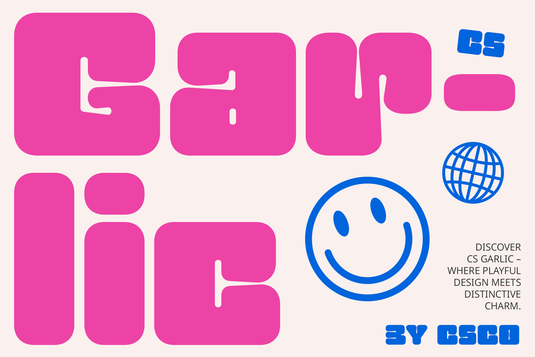 CS Mikey - Bubble Font