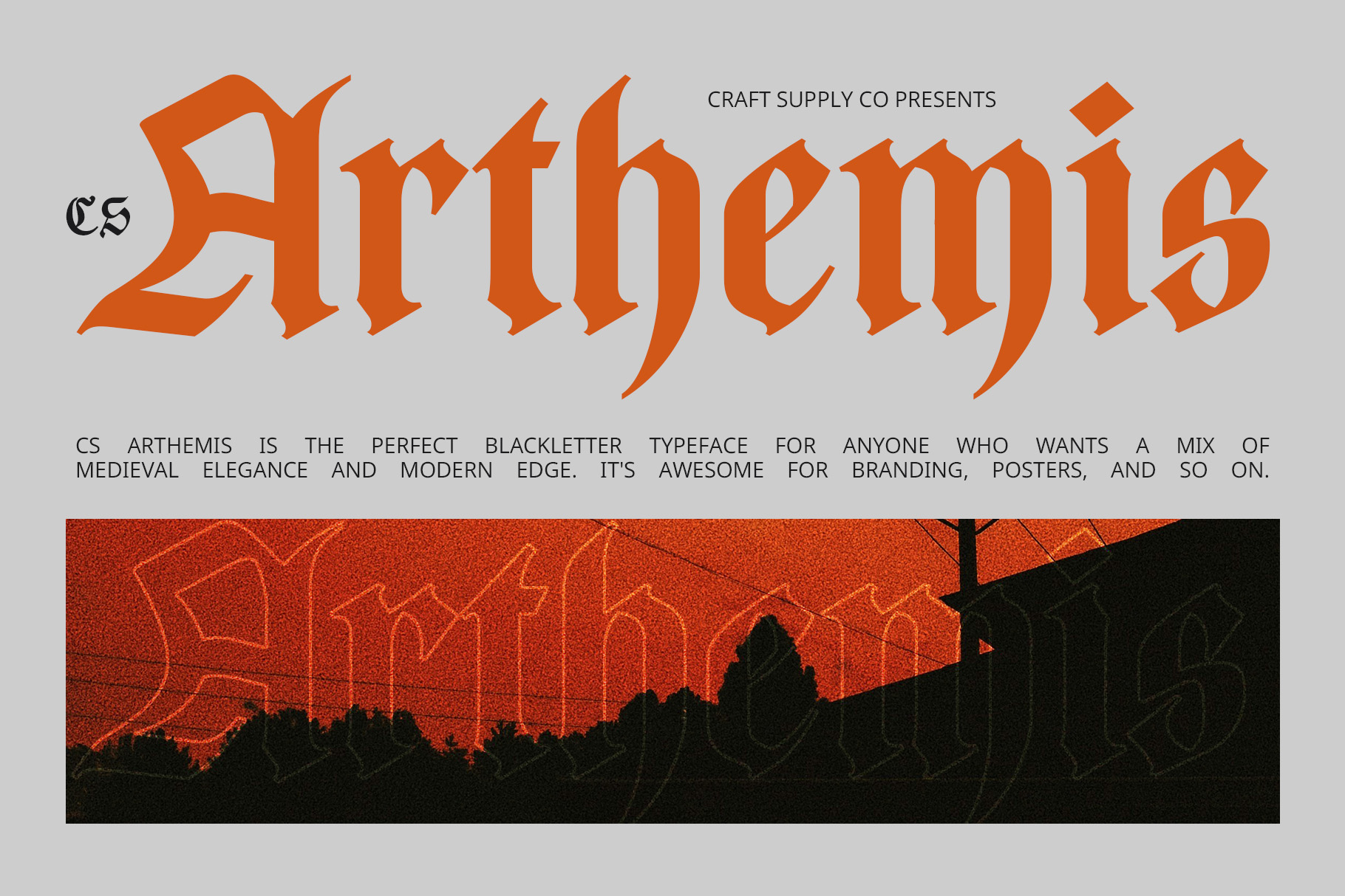 CS Bristol - Blackletter Font