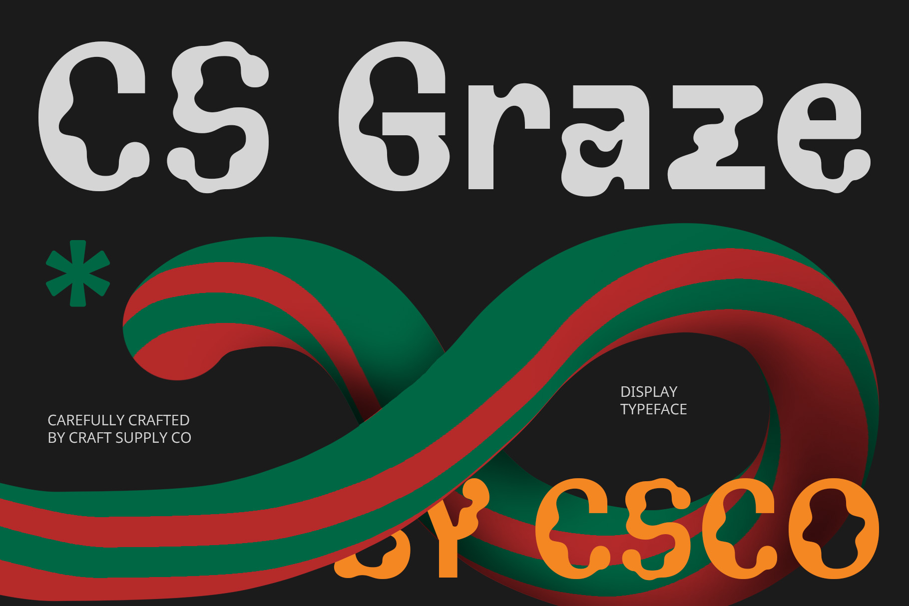 CS Rampage - Psychedelic Font