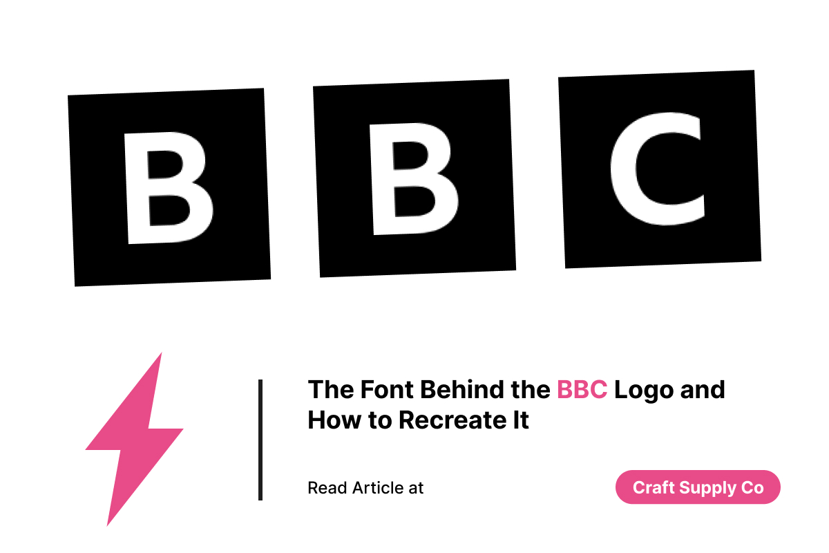 The Font Behind the BBC Logo and How to Recreate It