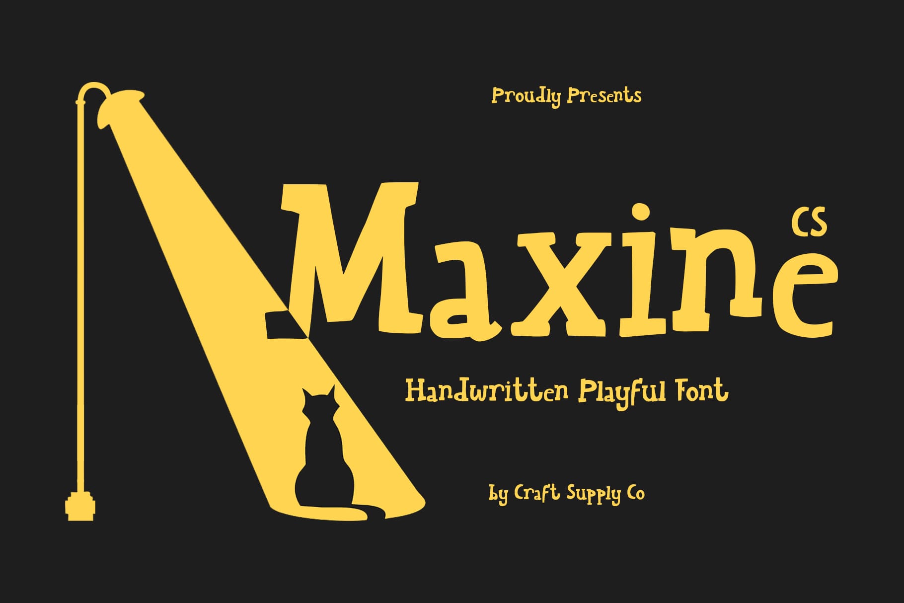 CS Desmon - Reverse Contrast Font