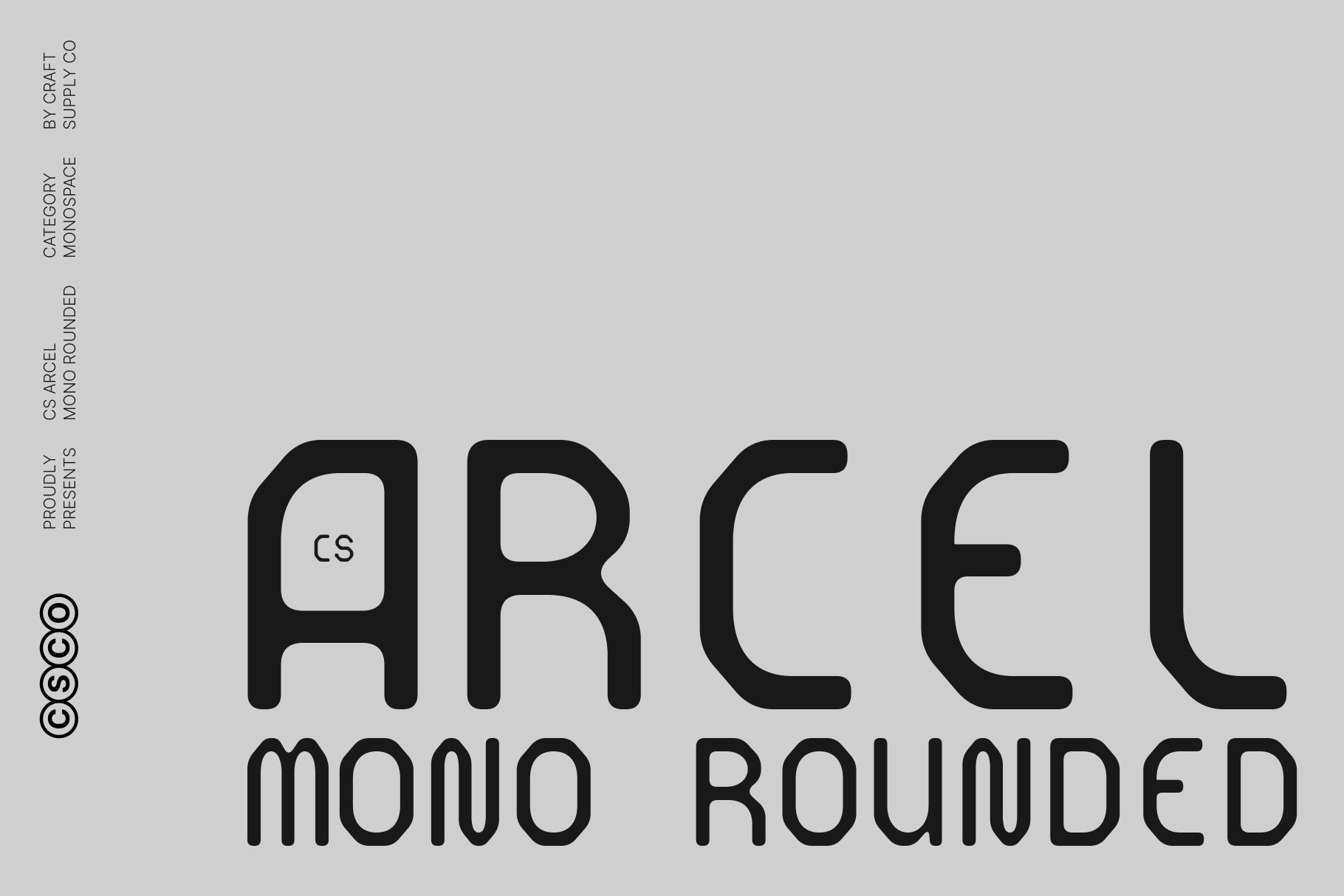 CS Norman Mono - Monospaced Font