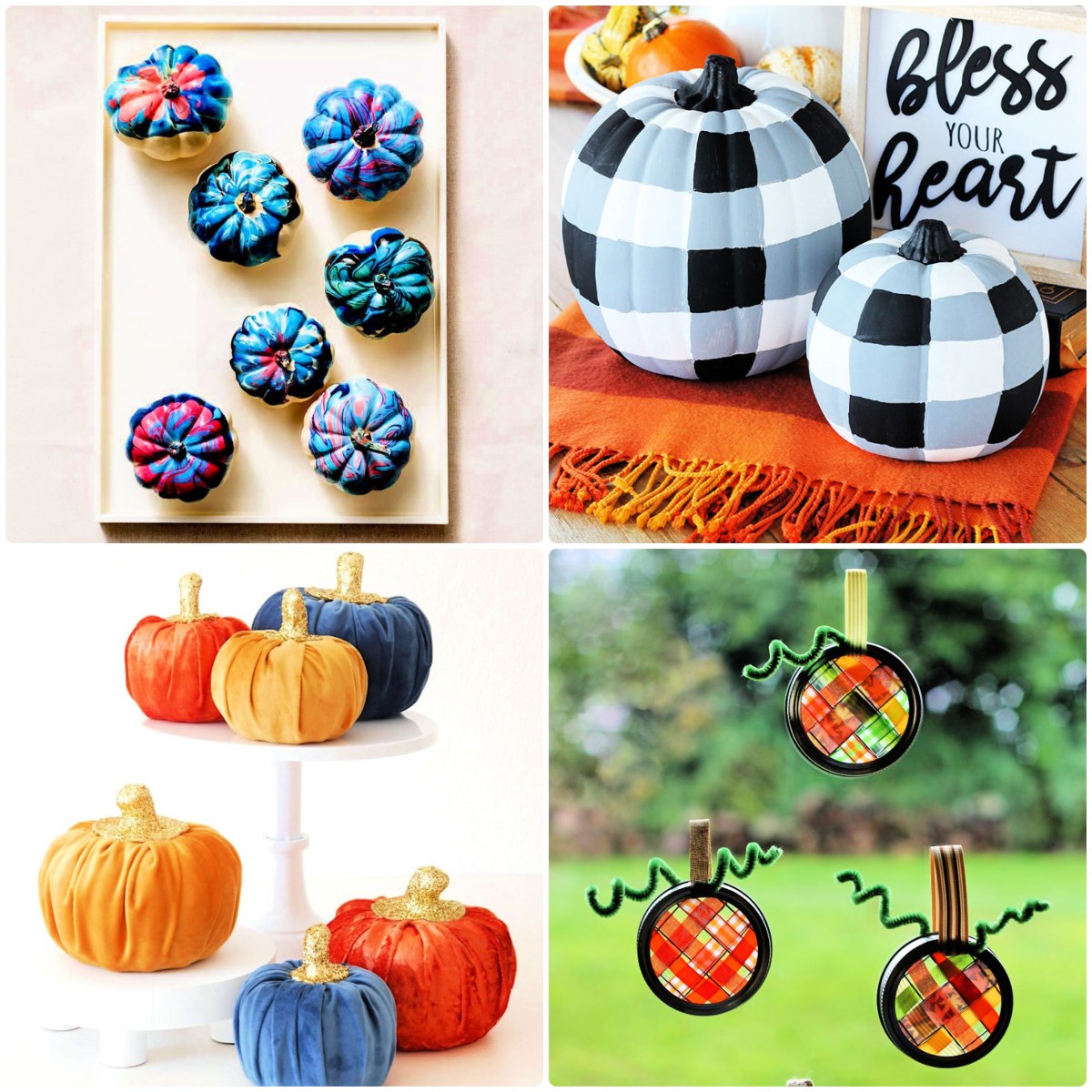 30 easy diy pumpkin crafts and art ideas for kids