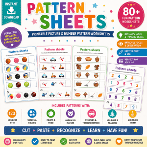 pattern sheets bundle