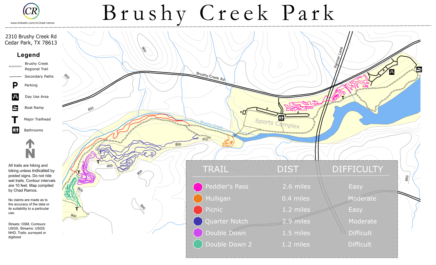 Chad S Maps BrushyCreek 